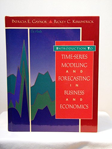 Stock image for Introduction to Time-Series Modeling and Forecasting in Business and Economics for sale by Ammareal