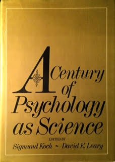 9780070352490: Century of Psychology as a Science