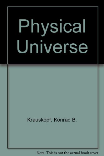 Beispielbild fr Physical Universe zum Verkauf von NEPO UG