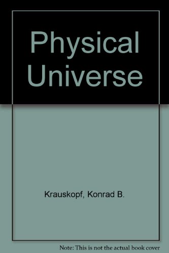 Imagen de archivo de Physical Universe a la venta por NEPO UG