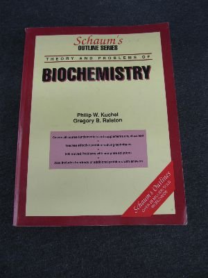 Imagen de archivo de Biochemistry Schaum's Outline Series a la venta por BookDepart