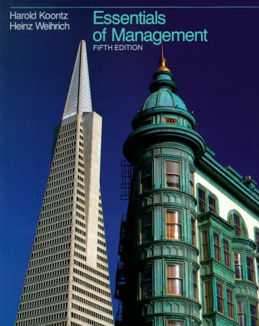 9780070356054: Essentials of Management (MCGRAW HILL SERIES IN MANAGEMENT)