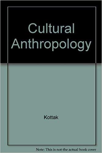 Stock image for Cultural Anthropology for sale by Better World Books: West
