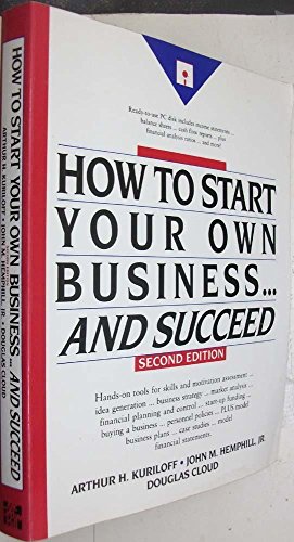 Stock image for How to Start Your Own Business- And Succeed for sale by Wonder Book