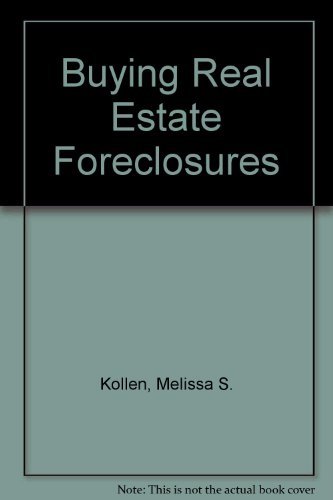 Beispielbild fr Buying Real Estate Foreclosures zum Verkauf von Wonder Book