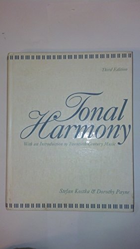 Tonal Harmony: With an Introduction to Twentieth-Century Music (9780070358744) by Stefan Kostka
