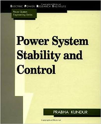 9780070359581: Power System Stability and Control (ELECTRONICS)