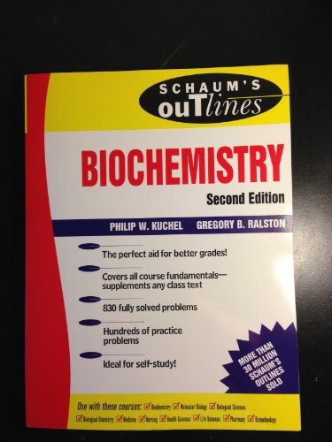 Beispielbild fr Schaum's Outline of Biochemistry zum Verkauf von Alien Bindings