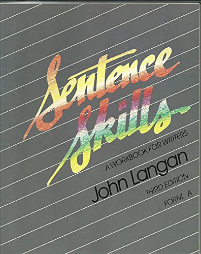 9780070363052: Sentence skills: A workbook for writers