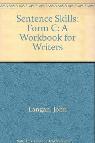 9780070363236: Sentence Skills a Workbook for Writers Form C: A Workbook for Writers : Form C