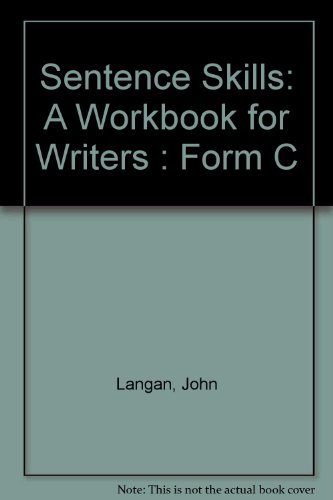 Stock image for Sentence Skills: A Workbook for Writers : Form C for sale by Decluttr