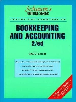 9780070372313: Schaum's Outline of Theory and Problems of Bookkeeping and Accounting (Schaum's Outlines)