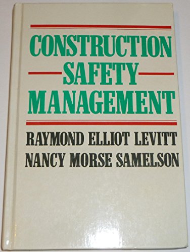 Imagen de archivo de Construction Safety Management a la venta por Wonder Book