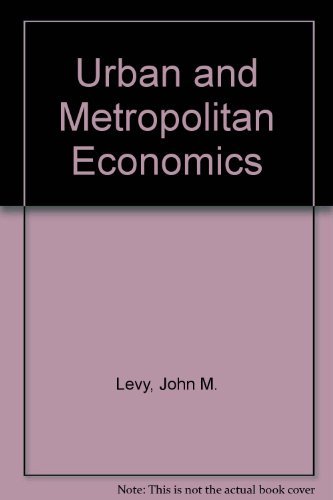 Imagen de archivo de Urban and Metropolitan Economics a la venta por HPB-Red