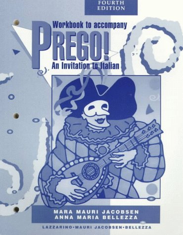 Imagen de archivo de Prego! An Invitation to Italian (Student Workbook) a la venta por Gulf Coast Books