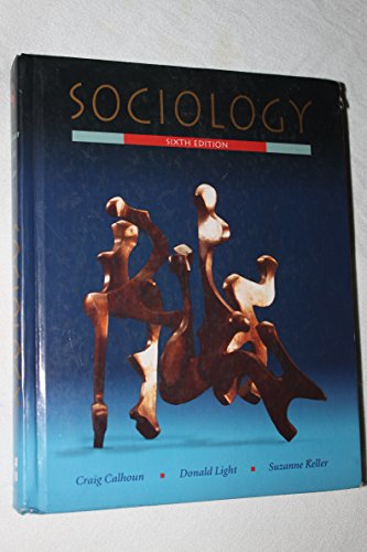 Beispielbild fr Sociology zum Verkauf von BooksRun