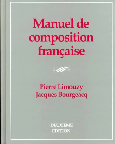 Stock image for Manuel de Composition Francaise for sale by SecondSale