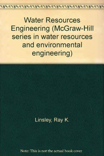 9780070379596: Water Resources Engineering (McGraw-Hill series in water resources and environmental engineering)