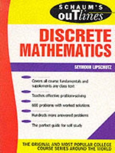 Imagen de archivo de Discrete Mathematics (Schaum's Outlines) a la venta por Wonder Book