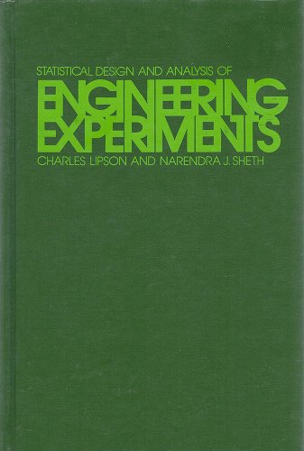 9780070379916: Statistical Design and Analysis of Engineering Experiments