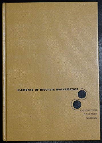 Imagen de archivo de Elements of Discrete Mathematics (Computer Science) a la venta por SecondSale