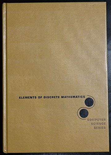 9780070381315: Elements of discrete mathematics (McGraw-Hill computer science series)