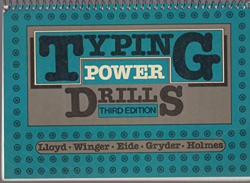 Beispielbild fr Typing Power Drills zum Verkauf von SecondSale