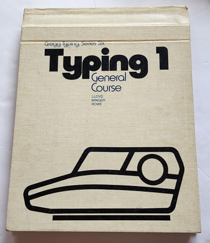 Stock image for Typing 1: General course, learning guides and working papers (Gregg typing, series six) for sale by ThriftBooks-Atlanta