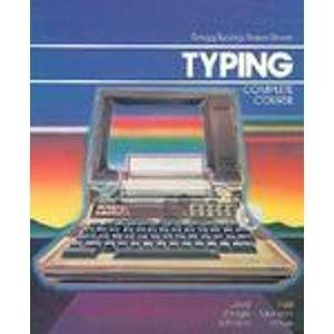 Stock image for Series Seven Typing Complete Course, Gregg Typing for sale by Better World Books: West