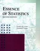 Stock image for Essence Of Statistics for sale by SecondSale