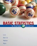 Stock image for Basic Statistics for Business & Economics Fourth Canadian Edition for sale by Irish Booksellers