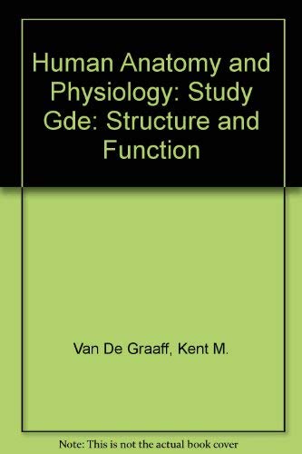 9780070389649: Human Anatomy and Physiology: Structure and Function: Study Gde