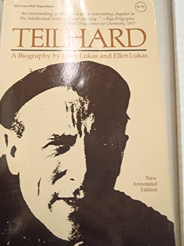 Beispielbild fr Teilhard (McGraw-Hill paperbacks) zum Verkauf von Wonder Book