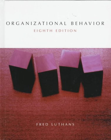 Imagen de archivo de Organizational Behavior a la venta por Better World Books