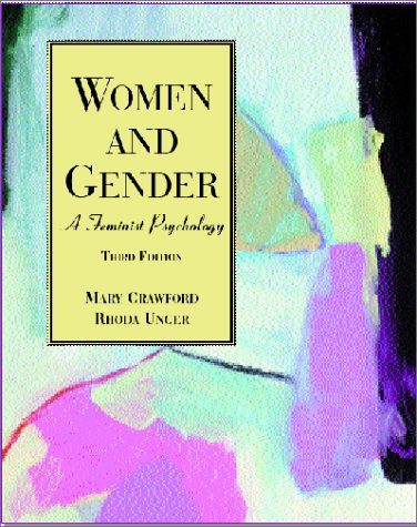 Imagen de archivo de Women and Gender: A Feminist Psychology, 3rd a la venta por a2zbooks