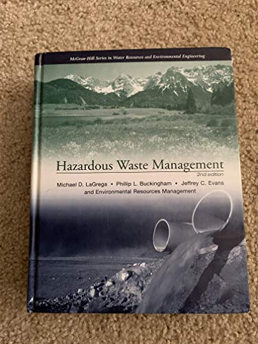 Beispielbild fr Hazardous Waste Management zum Verkauf von HPB-Red