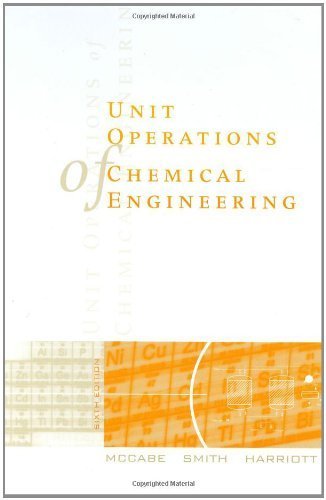 Beispielbild fr Unit Operations of Chemical Engineering zum Verkauf von Better World Books
