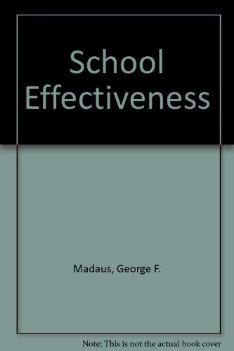 Beispielbild fr School Effectiveness : A Reassessment of the Evidence zum Verkauf von Better World Books