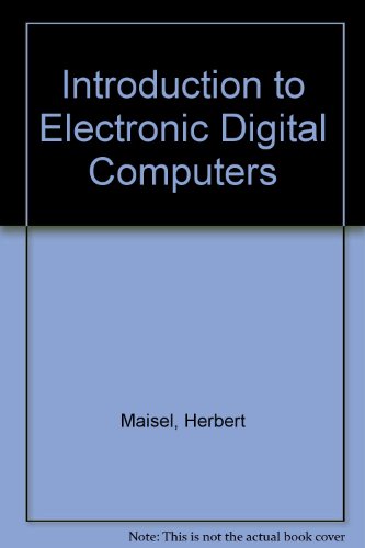 Imagen de archivo de Introduction to Electronic Digital Computers; With Emphasis on the System/360, Fortran IV, and Pl/1 a la venta por Wonder Book