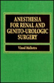 9780070398771: Anesthesia for Renal and Genito-Urologic Surgery
