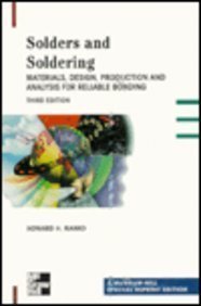 Imagen de archivo de Solders and Soldering: Materials, Design, Production, and Analysis for Reliable Bonding a la venta por Your Online Bookstore