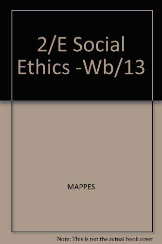 Beispielbild fr Social Ethics : Morality and Social Policy zum Verkauf von Better World Books