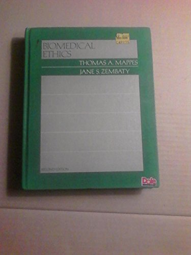 Imagen de archivo de Biomedical Ethics a la venta por Better World Books