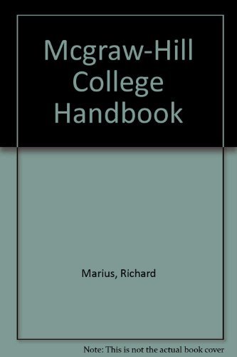 Stock image for The McGraw-Hill College Handbook for sale by Better World Books