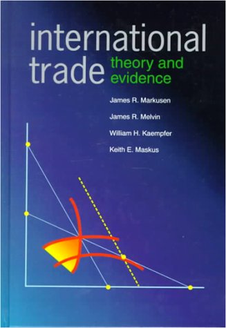 Beispielbild fr International Trade: Theory and Evidence zum Verkauf von ThriftBooks-Dallas