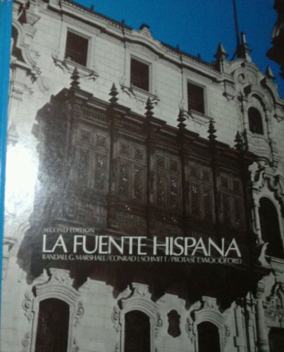 Beispielbild fr La Fuente Hispana zum Verkauf von Better World Books