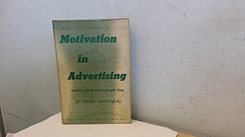 Beispielbild fr Motivation in Advertising zum Verkauf von Better World Books