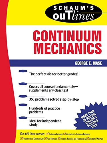 9780070406636: Schaum's Outline of Continuum Mechanics (SCHAUMS' ENGINEERING)