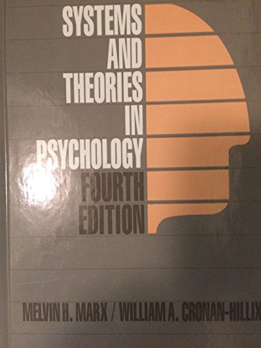 9780070406803: Systems and Theories in Psychology