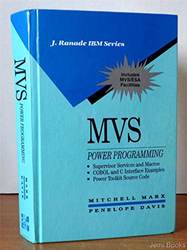 Imagen de archivo de MVS Power Programming (J RANADE IBM SERIES) a la venta por HPB-Red